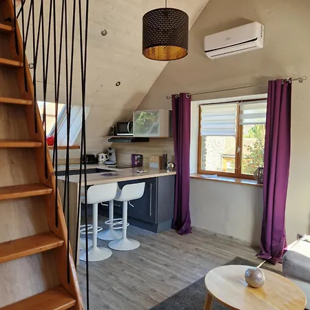 Tatil Evi Ancien Moulin Pres D'un Ruisseau Sallen
